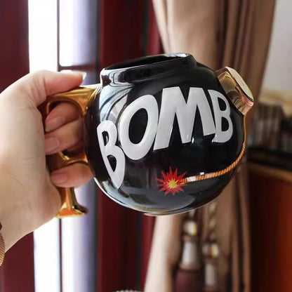 Cartoon Bomb Ceramic Mug