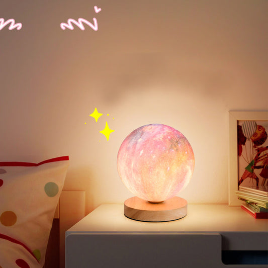 Colorful Moon Night Light