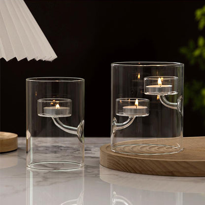 Candle In the Sky - Creative Glass Windproof Candle Holder