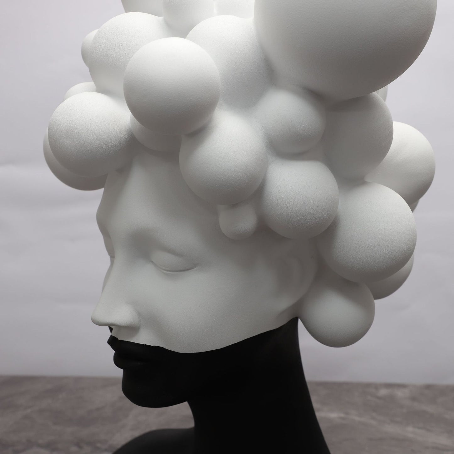 Human Statue Black&White Minimalist Art