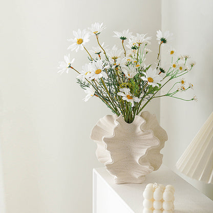 Silk in the Wind - Biscuit Firing  Vase