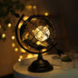 💡 Retro Industrial Style Globe Table Lamp