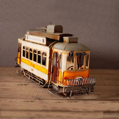 Retro Tram Iron Model