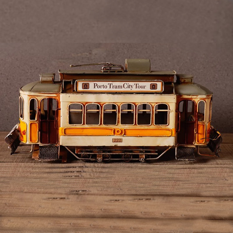 Retro Tram Iron Model