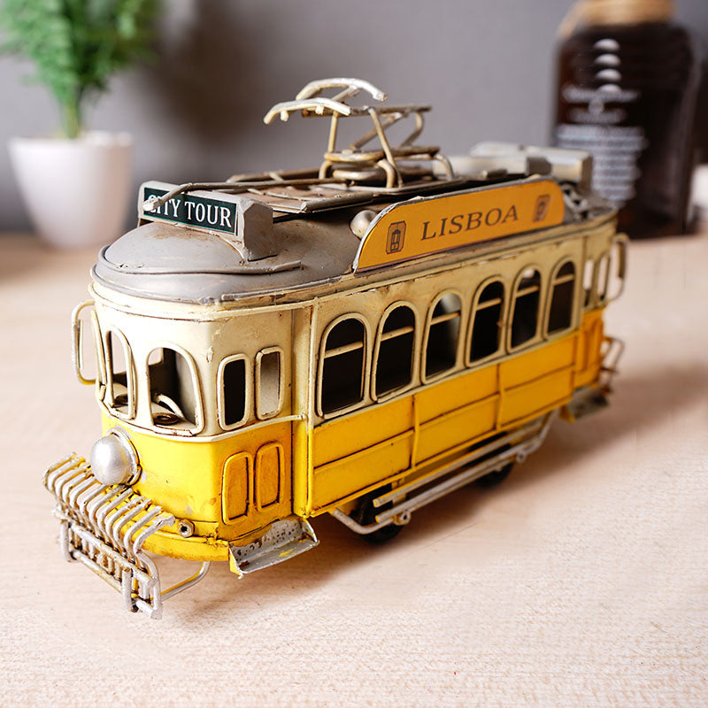 Retro Tram Iron Model